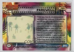 Farewell Rainbow Foil 1st Printing (Blue Topps Logo) #39 1999 8d4 - Image 2
