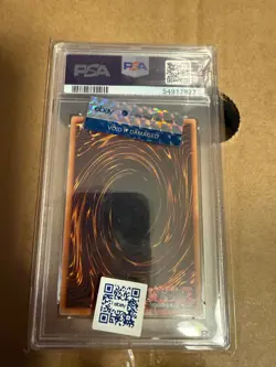 YUGIOH PSA 10 2003 Dark Magician BPT-007 Secret Rare Promo - Image 2