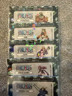 Cybercel One Piece Series 2, lot of 15 cards, *unscanned* - Image 3