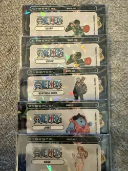 Cybercel One Piece Series 2, lot of 15 cards, *unscanned* - Image 4