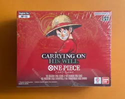 One Piece TCG OP-13 Carrying On His Will - Booster Box (English) Factory Sealed - Image 1