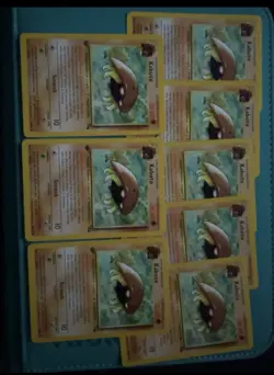 Pokemon TCG Kabuto 5 Unlimited & 3 1st EDITION Card # 50/62 NEAR MINT / MP - Image 2