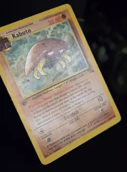 Pokemon TCG - KABUTO - 1ST EDITION - 50/62 - FOSSIL (1999) - WOTC - VINTAGE - MP - Image 2