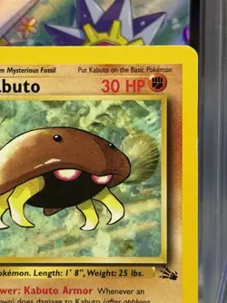 Pokemon TCG - KABUTO - 1ST EDITION - 50/62 - FOSSIL (1999) - WOTC - VINTAGE - MP - Image 4