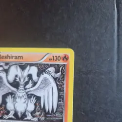 Pokemon TCG Reshiram Holo Rare Card 28/113 Legendary Treasures - Image 3