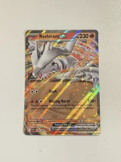Reshiram ex 020/086 Holo Double Rare SV White Flare Pokemon TCG NM - Image 1