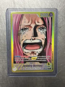 One Piece TCG - OP13-100 Jewelry Bonney Alt Art Leader - English - Image 1