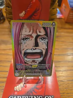 One Piece TCG - OP13-100 Jewelry Bonney Alt Art Leader - English - Luffy - Zoro - Image 5