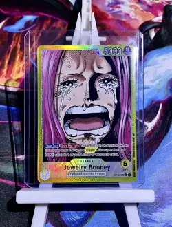 One Piece TCG - OP13-100 Jewelry Bonney Alt Art Leader - English - Luffy - Zoro - Image 1