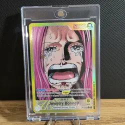 One Piece TCG OP13-100 Jewelry Bonney Alt Art Leader AA Card Game CCG English - Image 1