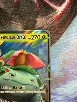 Pokemon TCG Celebi & Venusaur GX Holo Ultra Rare Card Team Up 1/181 NM - Image 5