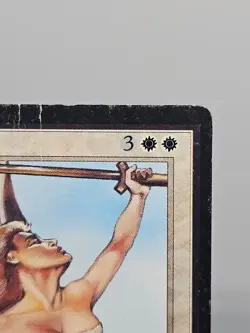 Serra Angel – Beta (1993) – Heavily Played HP – Magic the Gathering MTG - Image 3