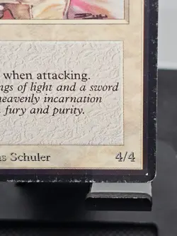 Serra Angel – Beta (1993) – Heavily Played HP – Magic the Gathering MTG - Image 4