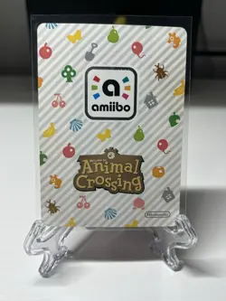 Eunice 081 - Amiibo Card - Animal Crossing Series 1 - Authentic Nintendo Card - Image 2