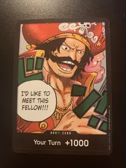 DON!! Card (Gol.D.Roger) Carrying On His Will Foil - Image 1