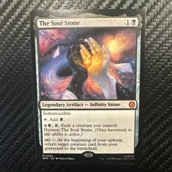 The Soul Stone 0066 FOIL Spider Man MTG Magic The Gathering Card NM - Image 1