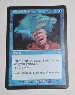 Mental Note - Judgment (Magic the Gathering Card) Lightly Played - Image 1