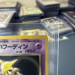Pokemon Alakazam Holo Rare TCG Card Japanese Edition No.065 Swirl 💫 - Image 3