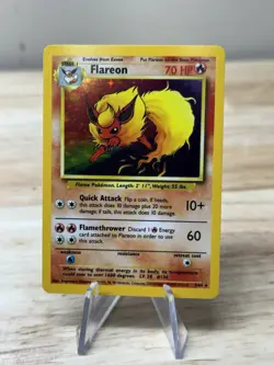 Pokemon Card Lot of 4 Flareon, Victreebel, Electrode, & Nidoking NM - Image 1