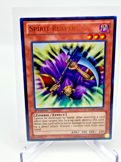 Yu-Gi-Oh Card Ultra Rare LCJW-EN190 Spirit Reaper 1st Edition NM - Image 1