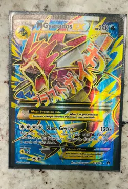 M Mewtwo EX (159/162) + M Gyarados EX (115/122) Full Art Card. READ DESCRIPTION - Image 4