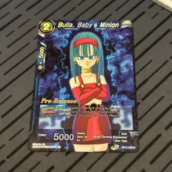 Dragon Ball Super Card Game Bulla, Baby's Minion Pre-Release (Vermilion... - Image 1