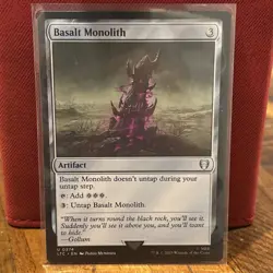 Basalt Monolith - 274 - NM - Commander: The Lord of the Rings - MTG - Image 1
