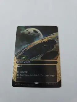 Strip Mine (0130) (Borderless) (Galaxy Foil) Edge of Eternities - Image 1