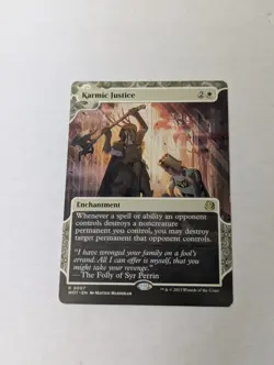 Karmic Justice Wilds of Eldraine: Enchanting Tales Regular - Image 1
