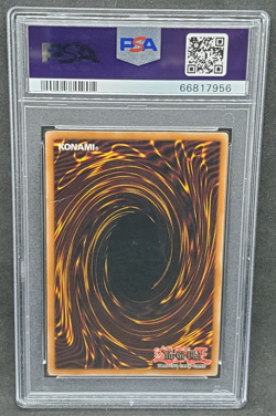 Yugioh PSA 4 VG-EX Blue-Eyes White Dragon FL1-EN001 Secret Rare Forbidden Legacy - Image 2