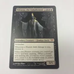 Mikaeus, the Unhallowed LP English MTG Dark Ascension Zombie Cleric 70 / 158 - Image 1