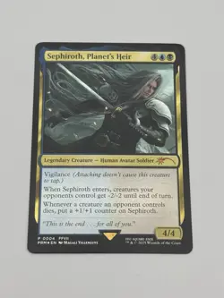 Sephiroth, Planet's Heir - Promo Foil - Final Fantasy 0004 Rare MTG Near Mint - Image 1