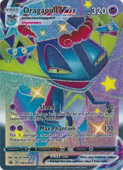 Dragapult VMAX (Shiny) - SWSH097 Sword & Shield Promo NM Pokemon TCG - Image 1