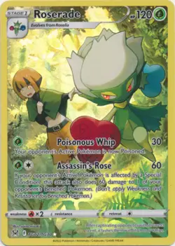Roserade - TG02/TG30 Ultra Rare Lost Origin NM Pokemon TCG - Image 1