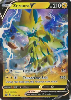 Zeraora V - SWSH263 Sword & Shield Promo Near Mint Pokemon TCG - Image 1