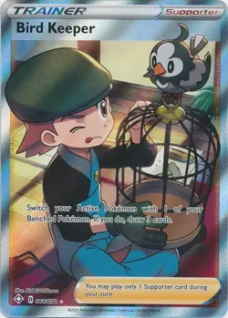 Bird Keeper (Full Art) 066/072 Ultra Rare Shining Fates Pokemon TCG - Image 1
