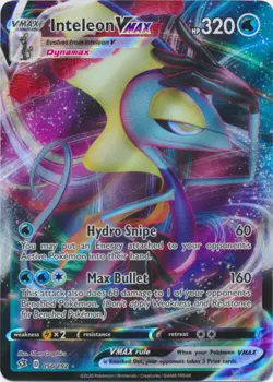 Inteleon VMAX - 050/192 Ultra Rare Rebel Clash NM Pokemon TCG - Image 1