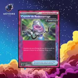 Carte Pokemon Capsule de Redemarrage 158/162 Forces Temporelles Francais - Image 1
