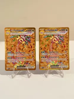 x2 🔥Alolan Exeggutor ex 248/191 - GOLD Hyper Rare - Pokemon Surging Sparks NM - Image 1