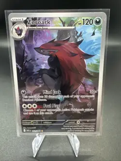 Pokemon TCG Zoroark 143/086 White Flare Illustration Rare Mint Condition - Image 1