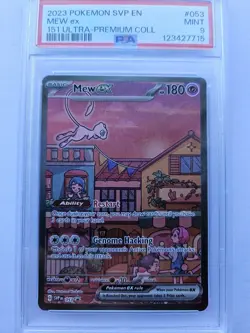 POKEMON SVP EN-SV 151 ULTRA-PREMIUM COLLECTION PROMO #053 MEW EX PSA 9 - Image 2