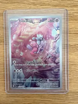 Pokemon TCG Tinkatink 216/193 Sv02: Paldea Evolved Holo Illustration Rare Engli… - Image 1