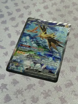 Pokemon TCG Zapdos ex 202/165 Sv: Scarlet & Violet 151 Holo - NM - Image 3