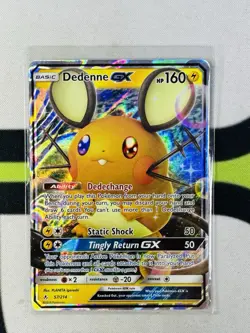 Dedenne GX 57/214 Full Art Ultra Rare - 2019 Pokemon Unbroken Bonds NM - Image 1