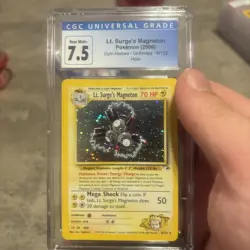 Lt. Surge's Magneton Pokemon 2000) Gym Heroes - 8/132 Holo CGC 7.5 - Image 1