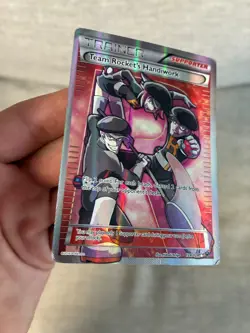Pokemon TCG Team Rocket's Handiwork Full Art 124/124 Fates Collide, XY era (DMG) - Image 2