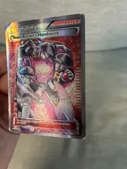 Pokemon TCG Team Rocket's Handiwork Full Art 124/124 Fates Collide, XY era (DMG) - Image 3