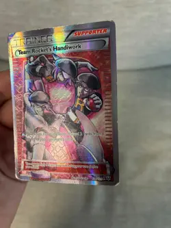 Pokemon TCG Team Rocket's Handiwork Full Art 124/124 Fates Collide, XY era (DMG) - Image 4