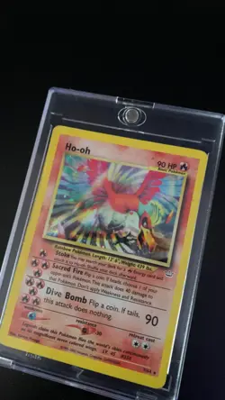 Pokemon Ho-Oh Double Holo Neo Revelation 7/64 - Image 3