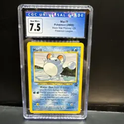 Pokemon TCG Marill Black Star Promo #29 Pokemon League CGC NEAR MINT+ 7.5 - Image 1